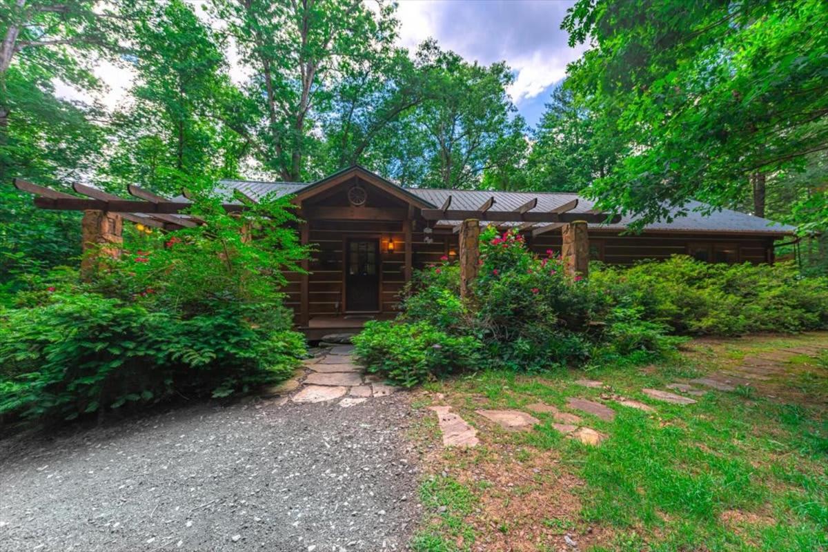 Waterfront Mountain Cabin With Hot Tub Villa Blue Ridge Exterior foto